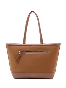 MIRAGGIO - Women Brown Alexa Tote Bag (L)
