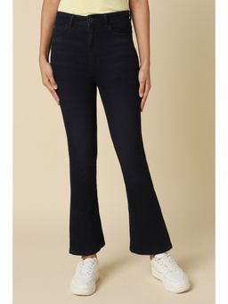 Allen Solly - Women Navy Regular Fit Dark Wash Jeans