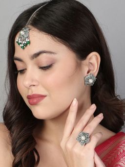 Adwitiya - Oxidised Pearl Jewellery