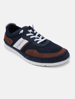 Bugatti - Clipperton Dark Navy Blue Mens Sneakers