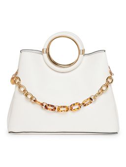 Aldo - Beige Synthetic Women Satchel