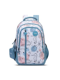 Skybags - Charm 01 37L School Backpack for Kids with and Adujtable Starp - Girls (Blue) (8-9 Years)