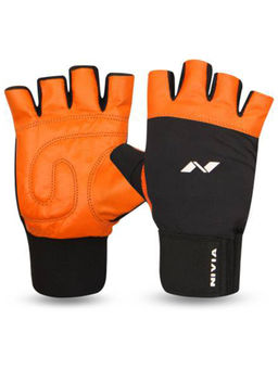 Nivia - New Leather Gym Gloves (L)