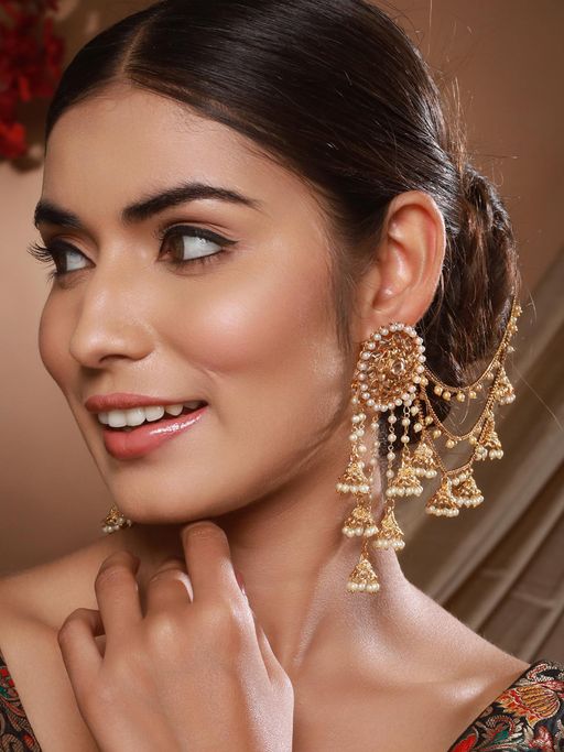 Aatmana Women Classic Jhumka Earrings
