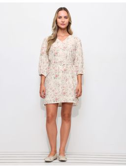 U.S. POLO ASSN. - Floral Embroidered Dress