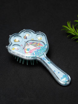 Stol'N - Blue Unicorn Theme With Star Glittery Hair Brush (2-6 Years)