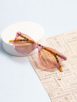 TED SMITH - Unisex Brown Premium Italian Acetate Sunglasses With Polarized Lenses