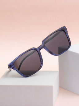 TED SMITH - Unisex Black Premium Italian Acetate Sunglasses With Polarized Lenses