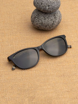 TED SMITH - Women Green Premium Italian Acetate Sunglasses With Polarized Lenses