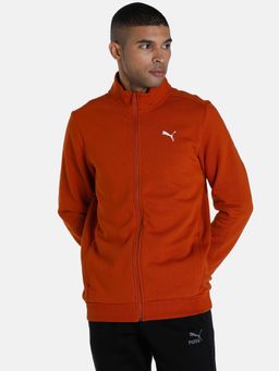 Puma - Fleece Men Brown Jacket