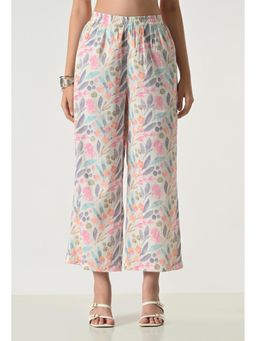 ALL WAYS YOU - Womens Multi Color Printed Cotton Pant