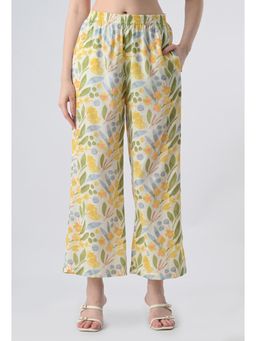 ALL WAYS YOU - Womens Multi Color Printed Cotton Straight Pant