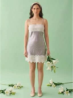 AMAGYAA - Grey Chic Mini Dress