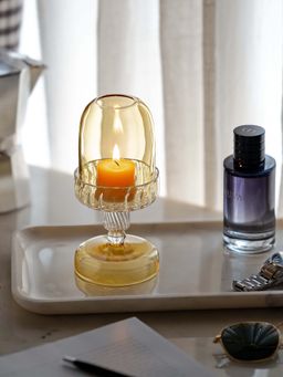 Isaaka - Yellow Fairy Lamp Candle Holder