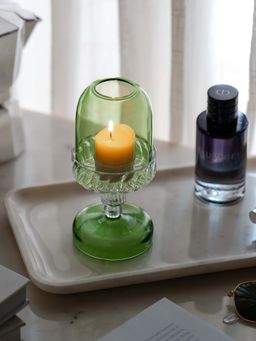 Isaaka - Green Fairy Lamp Candle Holder with Gift Box