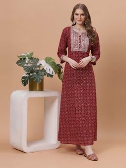 SANAA - Women Printed Nighty