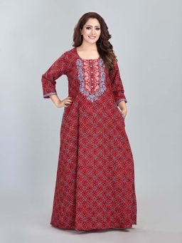 SANAA - Women Red Nighty