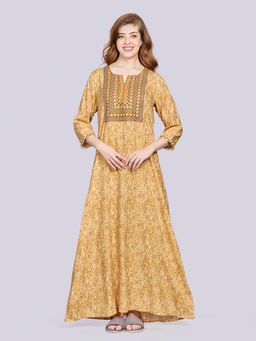 SANAA - Women Yellow Nighty