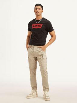 Levi's - Beige Solid Slim Fit Cargo