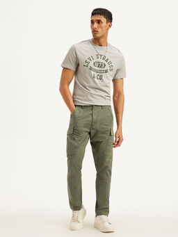 Levi's - Olive Solid Slim Fit Cargo