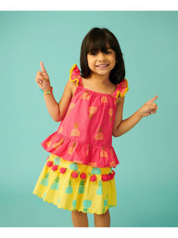 Somersault - Pink Pushp Girls Dress (Set of 2)