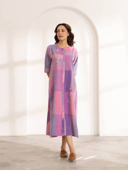 Vaaya - The Nubra Wildflower Printed Midi Dress