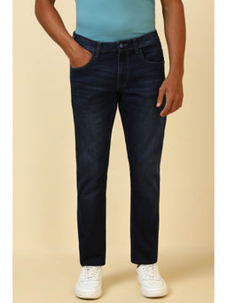 Allen Solly - Men's Navy Blue Dark Wash Jeans
