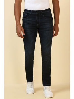 Allen Solly - Men's Navy Blue Dark Wash Jeans