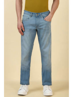Allen Solly - Men's Light Blue Light Wash Jeans
