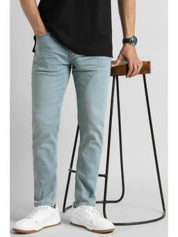 Simon Carter - Light Blue Solid Jeans