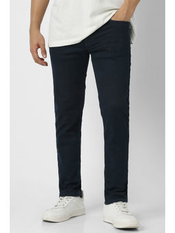 Van Heusen - Men's Navy Blue Dark Wash Jeans