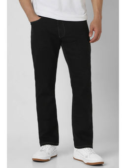 Van Heusen - Men's Black Dark Wash Jeans