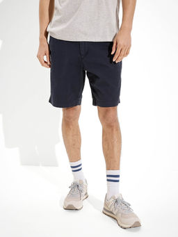 American Eagle - Men's Navy Blue Flex 9 Lived-In Shorts