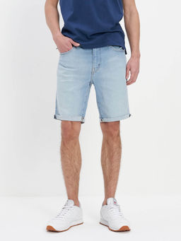 American Eagle - Men's Blue Air flex+ 9 Denim Shorts
