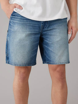 American Eagle - Men's Blue 9 Denim Carpenter Shorts