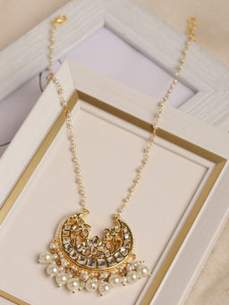 Ruby Raang Studio - Ruby Raang Chand Kundan Necklace