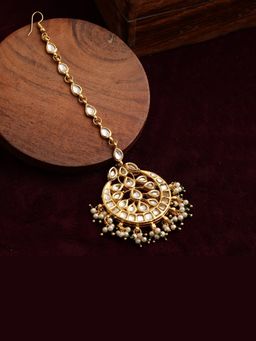 Ruby Raang Studio - Ruby Raang Kundan Chand Maang Tikka