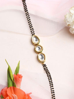 Ruby Raang Studio - Ruby Raang Kundan Bracelet Mangalsutra