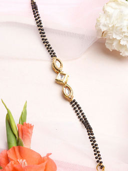 Ruby Raang Studio - Ruby Raang Kundan Bracelet Mangalsutra