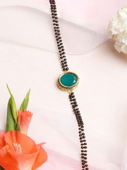 Ruby Raang Studio - Ruby Raang Kundan Bracelet Mangalsutra