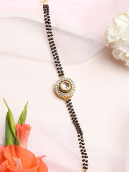 Ruby Raang Studio - Ruby Raang Kundan Bracelet Mangalsutra