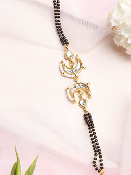 Ruby Raang Studio - Ruby Raang Kundan Bracelet Mangalsutra