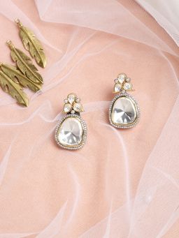 Ruby Raang Studio - Ruby Raang Womens Kundan Earrings