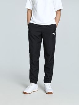 Puma - ESS op Mens Black Woven Trackpants