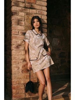 Contemponari - Green Estella Mini Dress