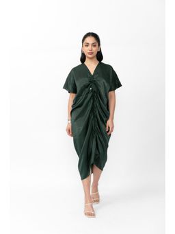 Contemponari - Green Cloud Midi Dress