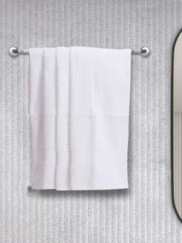 KOPA - Quick Dry 100% Cotton Soft Terry Towel -4Pc Hand Towel D'Ross Solid-White