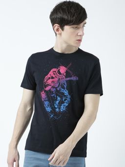 Huetrap - Mens Black Short Sleeve T-Shirt