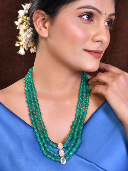 Silvermerc Designs - Gold Plated Beaded Necklace