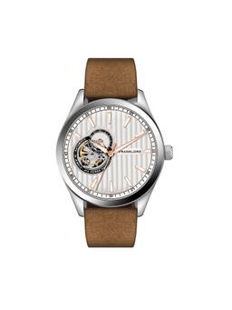 Franklord - Cocoa Vintage Regal Sapphire Open Heart Analog Watch for Men Fl02 Bg (M)